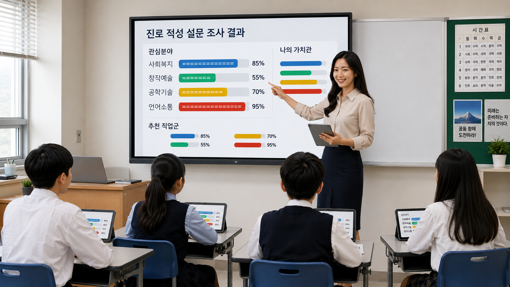 진로적성 원격수업